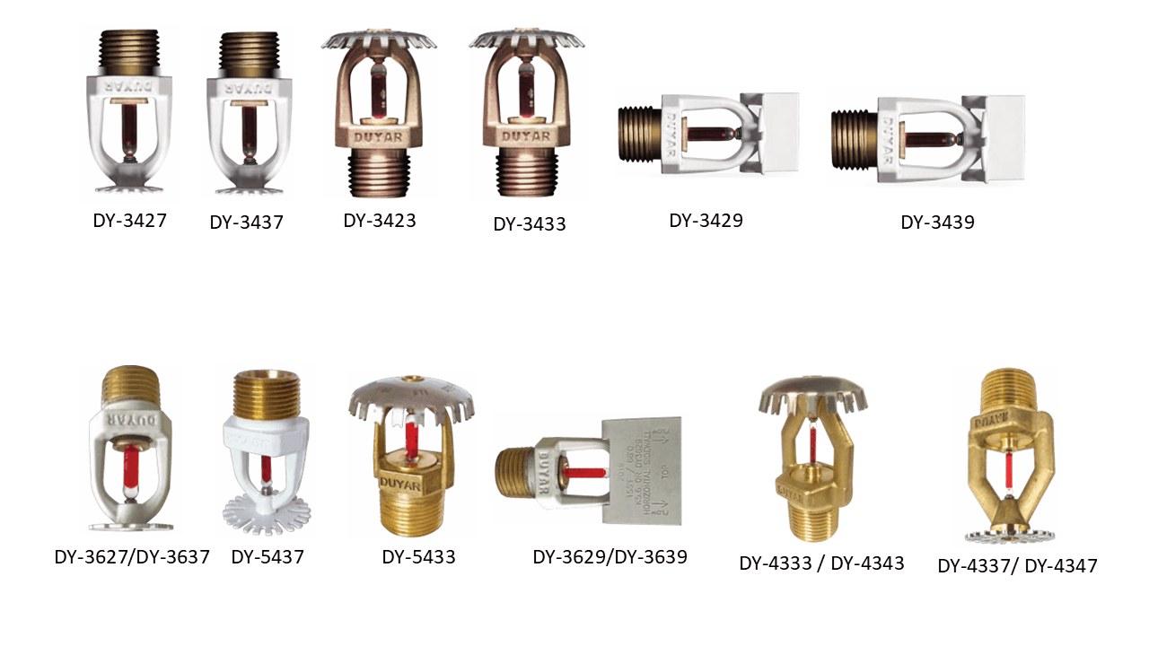 DUYAR Quick Response Fire Sprinklers
