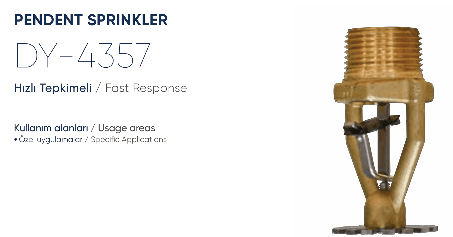 DUYAR Ultra High-Flow Storage Fire Sprinklers