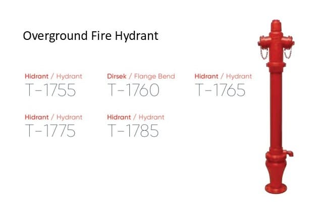 DUYAR Overground Fire Hydrant