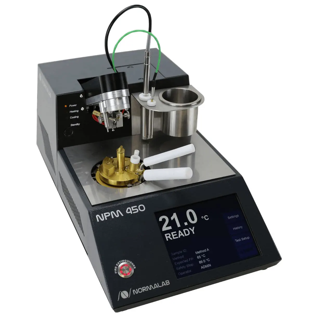 Automatic Flash Point Tester Normalab NPM 450