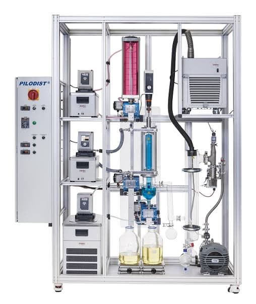 Molecular Thin-Film Distillation device by PILODIST