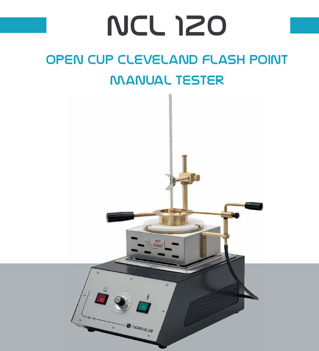 Open Cup Flash Point Tester in Iraq by NORMALAB